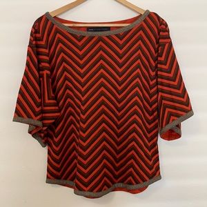 Marc by Marc Jacobs Chevron zig zag top